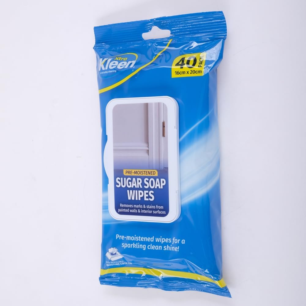 Pre-Moistened Sugar Soap Wipes, 16 X 20 Cm (Pack of 40) image number 1