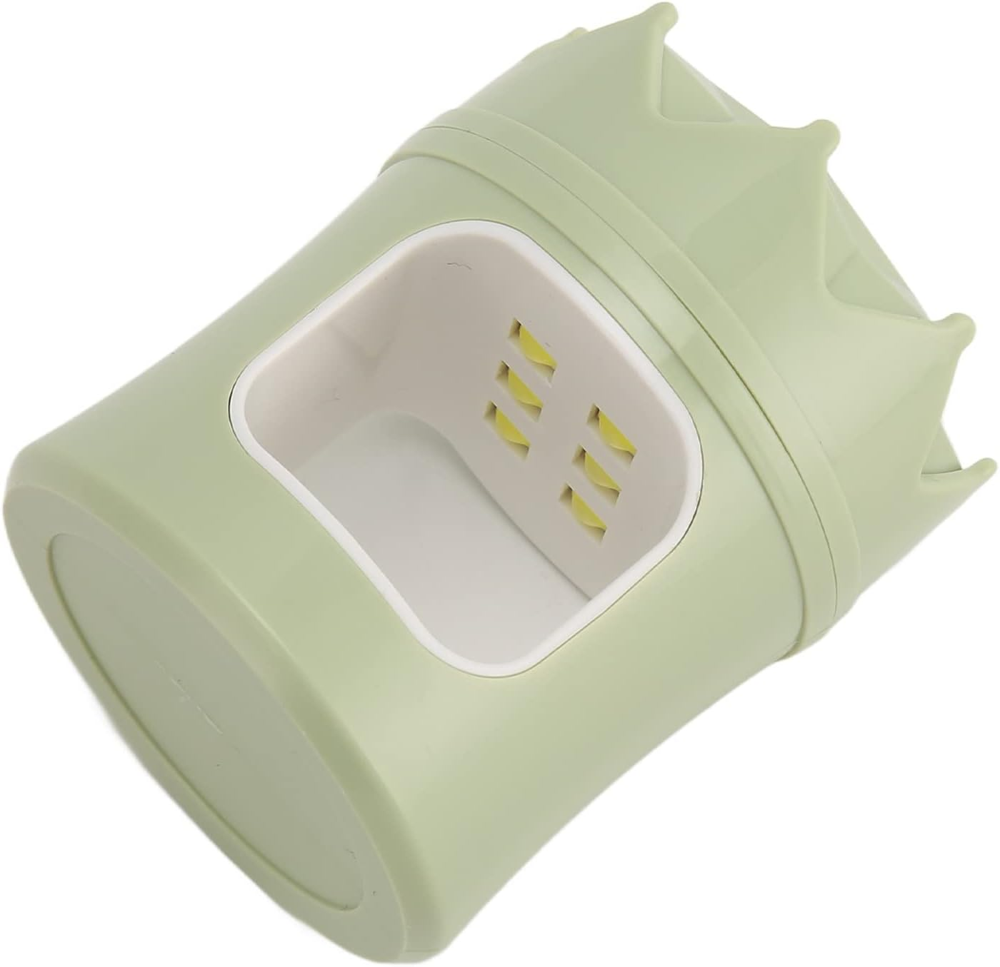 Mini Nail Polish Gel Dryer Soft Lighting Portable Nail Gel Curing Lamp 6Pcs Light Chips (Green) image number 6