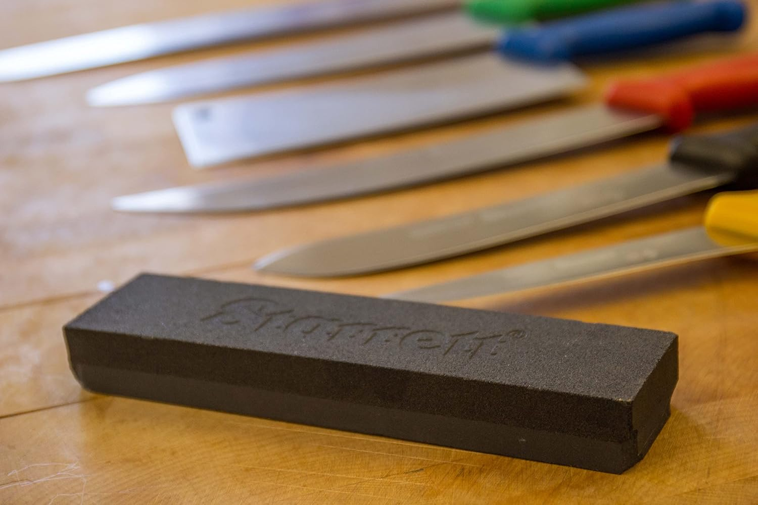 Starrett Sharpening Stone Double Sided 120 and 320 Grit 8" (200Mm) - KBKS1, Grey image number 2