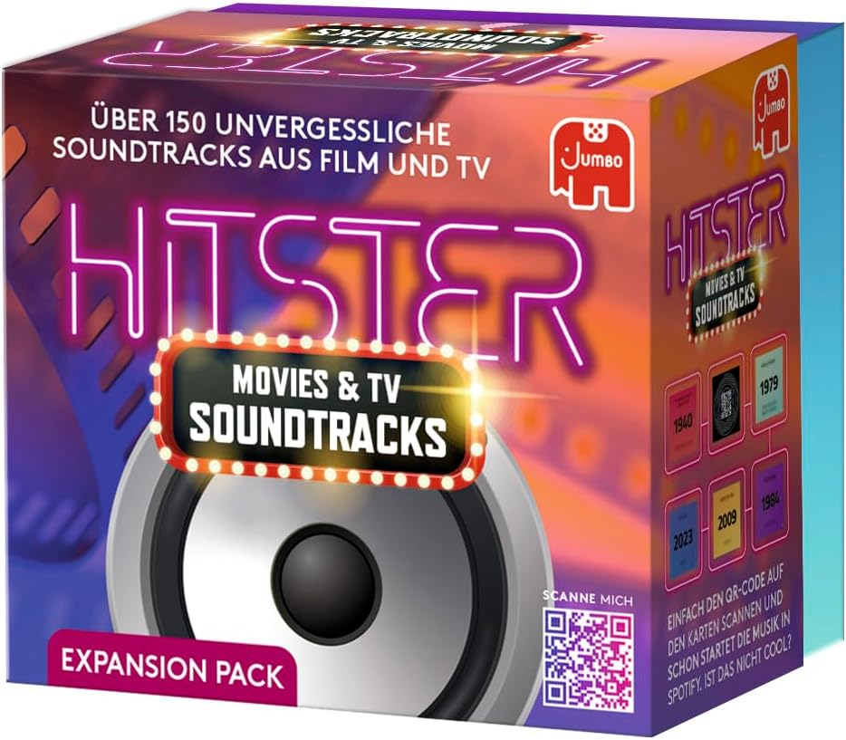 Jumbo Hitster - Music Card Game (Ages 19+) - 154 Cards - App Assisted - 2-10 Players image number 3