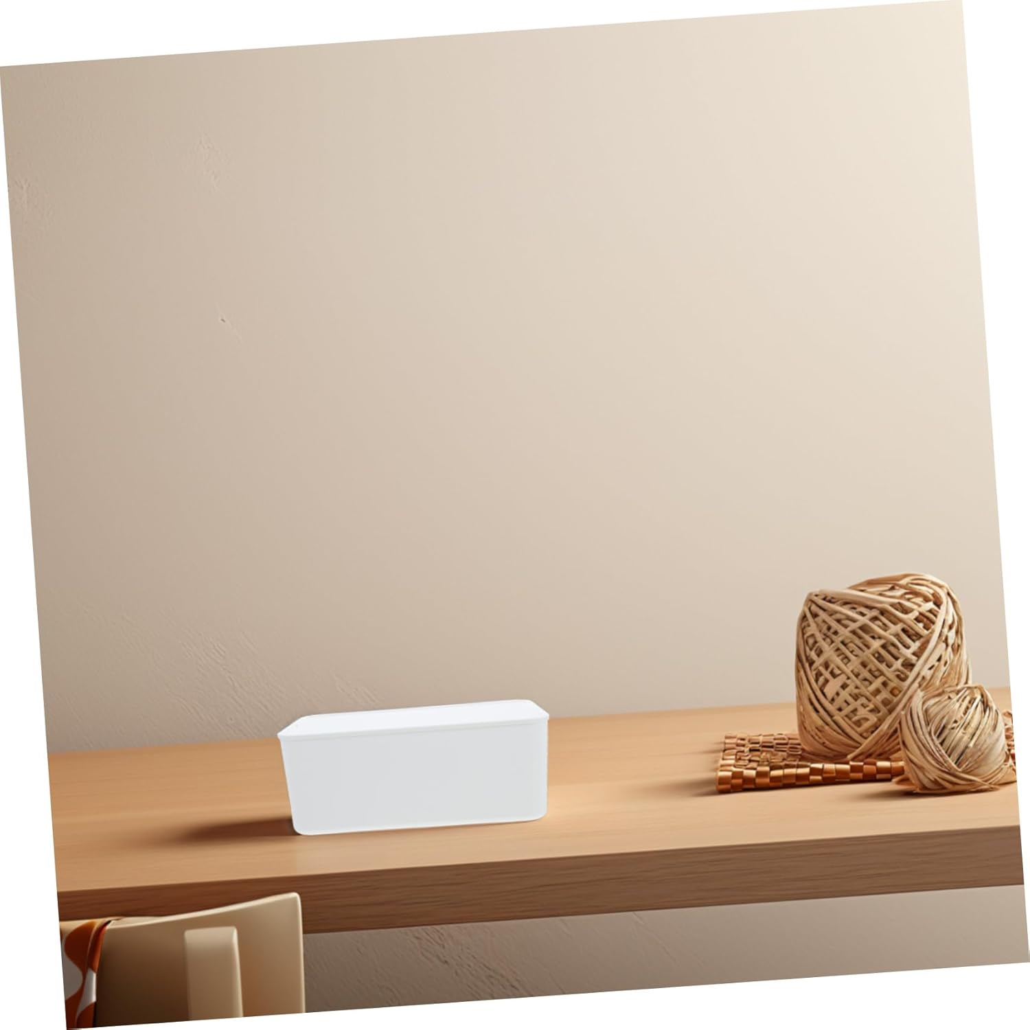 Bathroom Accessories High Capacity Wipe Storage Box Portable Wipes Container