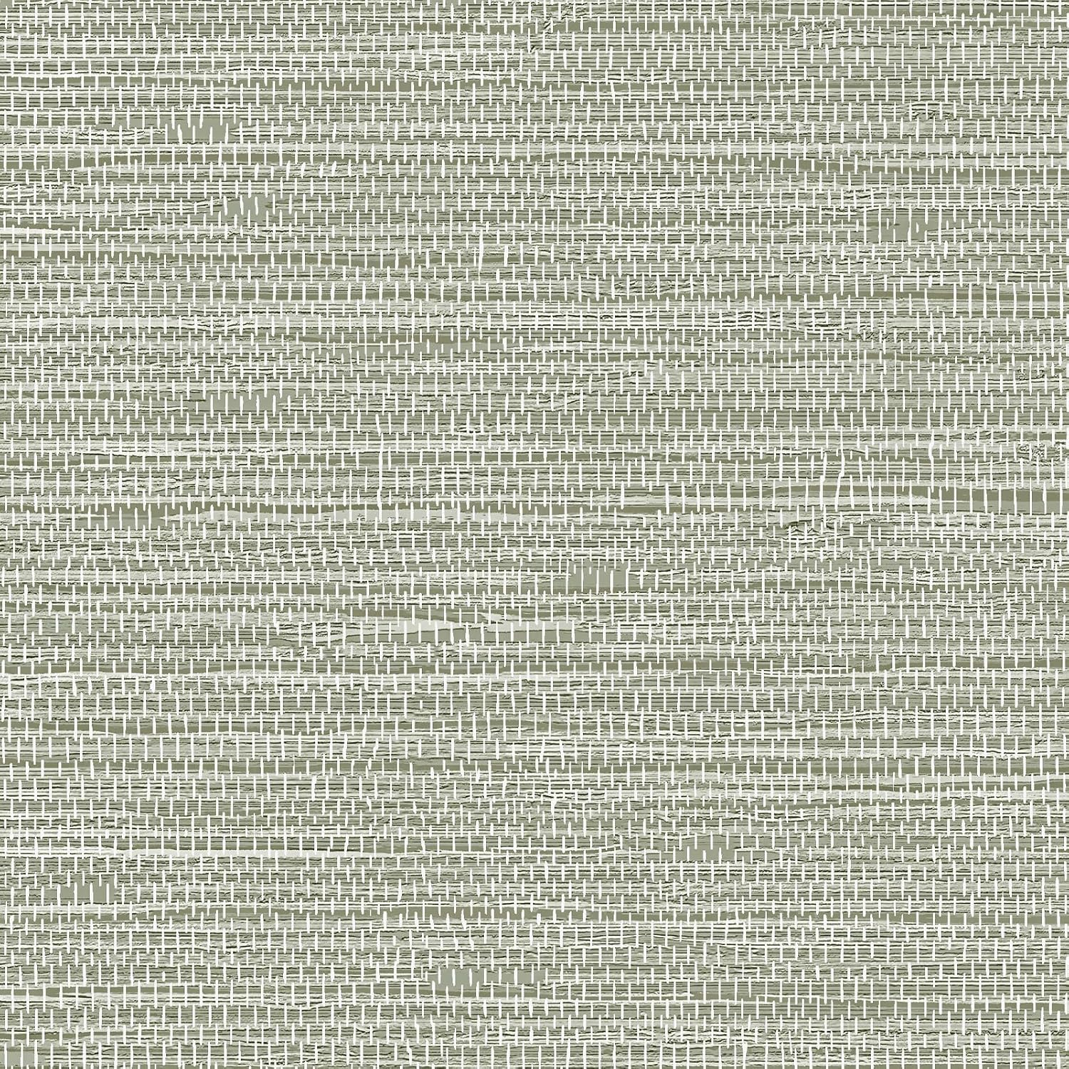 Simon&Siff Green Textured Grasscloth Peel and Stick Wallpaper 17.7"X118" Neutral Faux Grassweave Waterproof Self Adhesive Removable Wallpaper Mural for Home Decor Bedroom Kitchen Cabinet