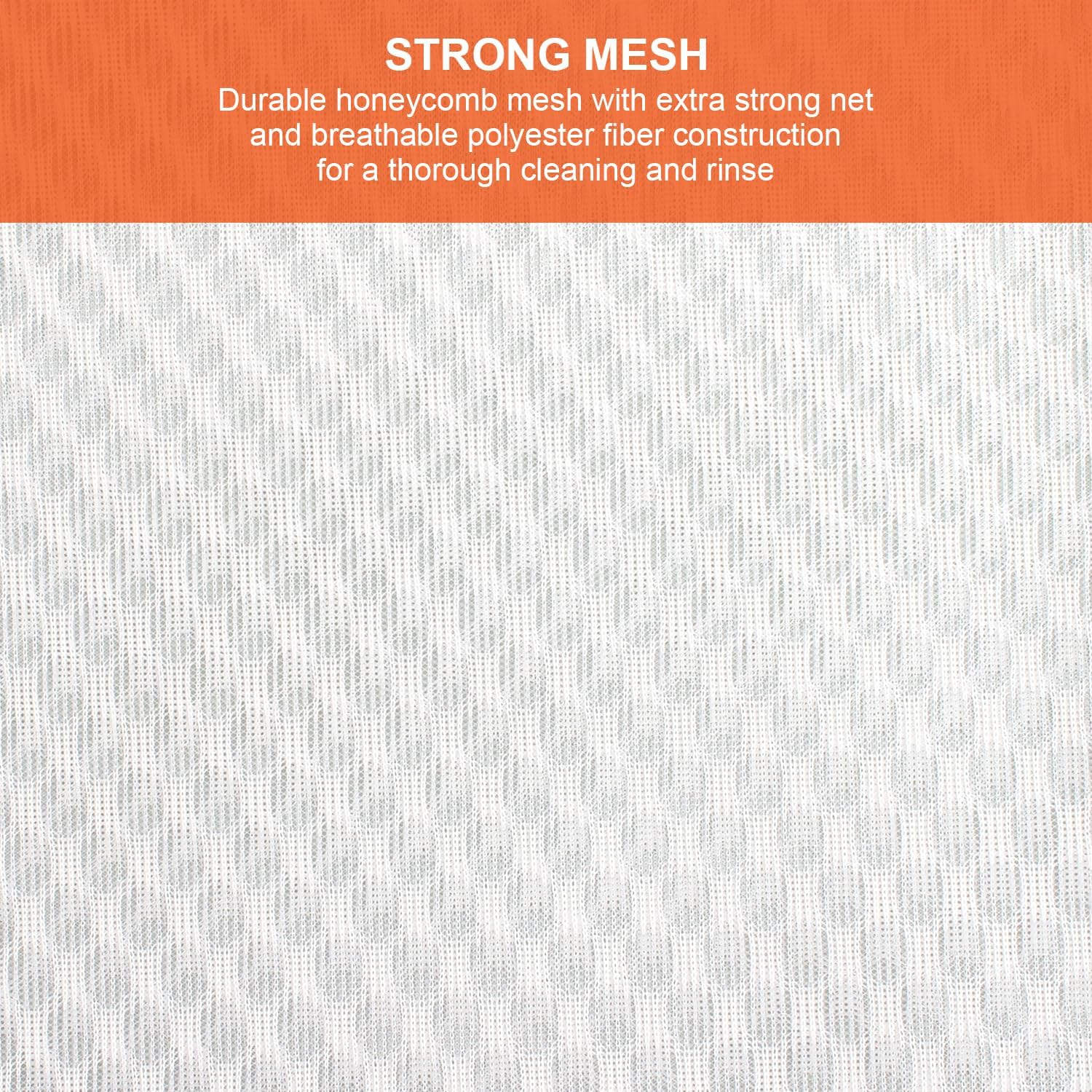 H HOME-MART 3Pcs Honeycomb Mesh Laundry Bags,3 Size Delicates Laundry Bag for Washing Machine,Lingerie Bags Travel Storage Organize Bag for Laundry,Travel image number 1