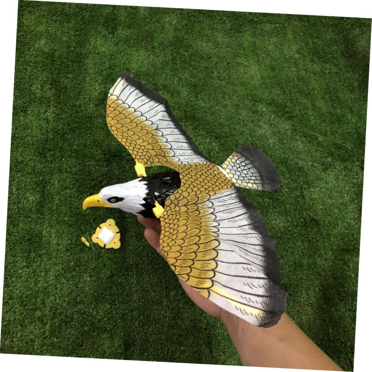 2Pcs Bird Toy Remote Control Cat Toy Cat Toy for Kids Parrot Toys Hanging Bird Cat Toy Electric Toy Bird for Cats Funny Cat Toys Eagle Toy Children Accessories Children Toy image number 4