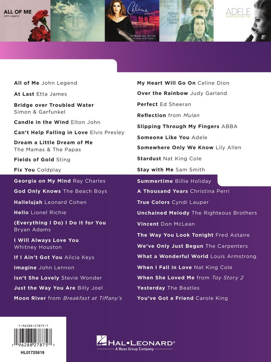 40 of the Most Beautiful Songs Ever: Really Easy Piano Series with Lyrics & Performance Tips image number 4