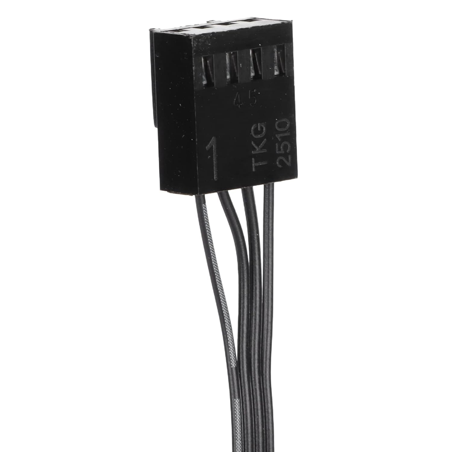 Diyeeni Computer Case Cooling Fan, 12V 4Pin PWM Silent Chassis Fan, 80Mm Silent Fans for Computer Cases, 2500 RPM Hydraulic Bearing, Long Life up to 40,000 Hours