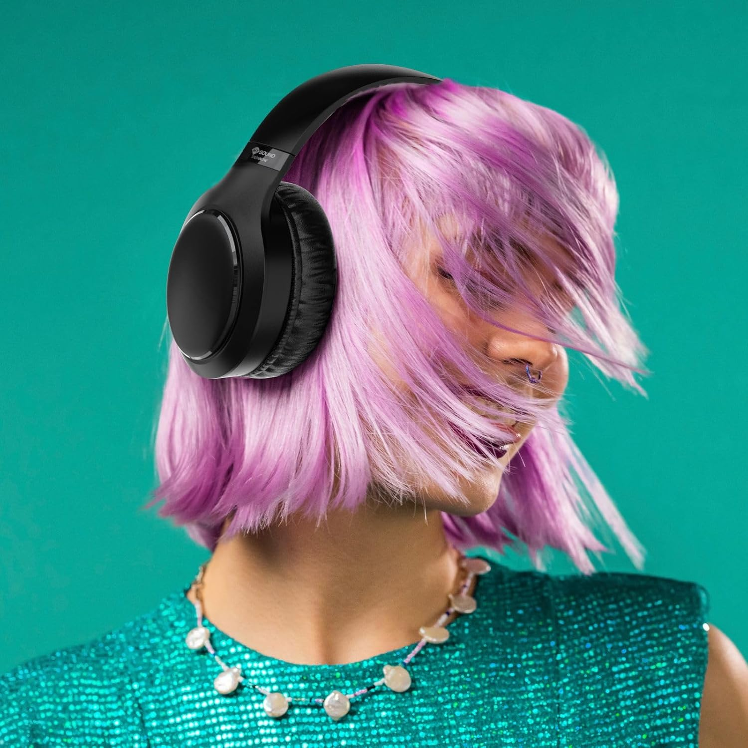 Meliconi Speak Now Bluetooth TV Headphones 5.3, Wireless Headphones for TV with Microphone, Sound, Secure Connection, Powerful Bass, Compatible with Android and Apple image number 1