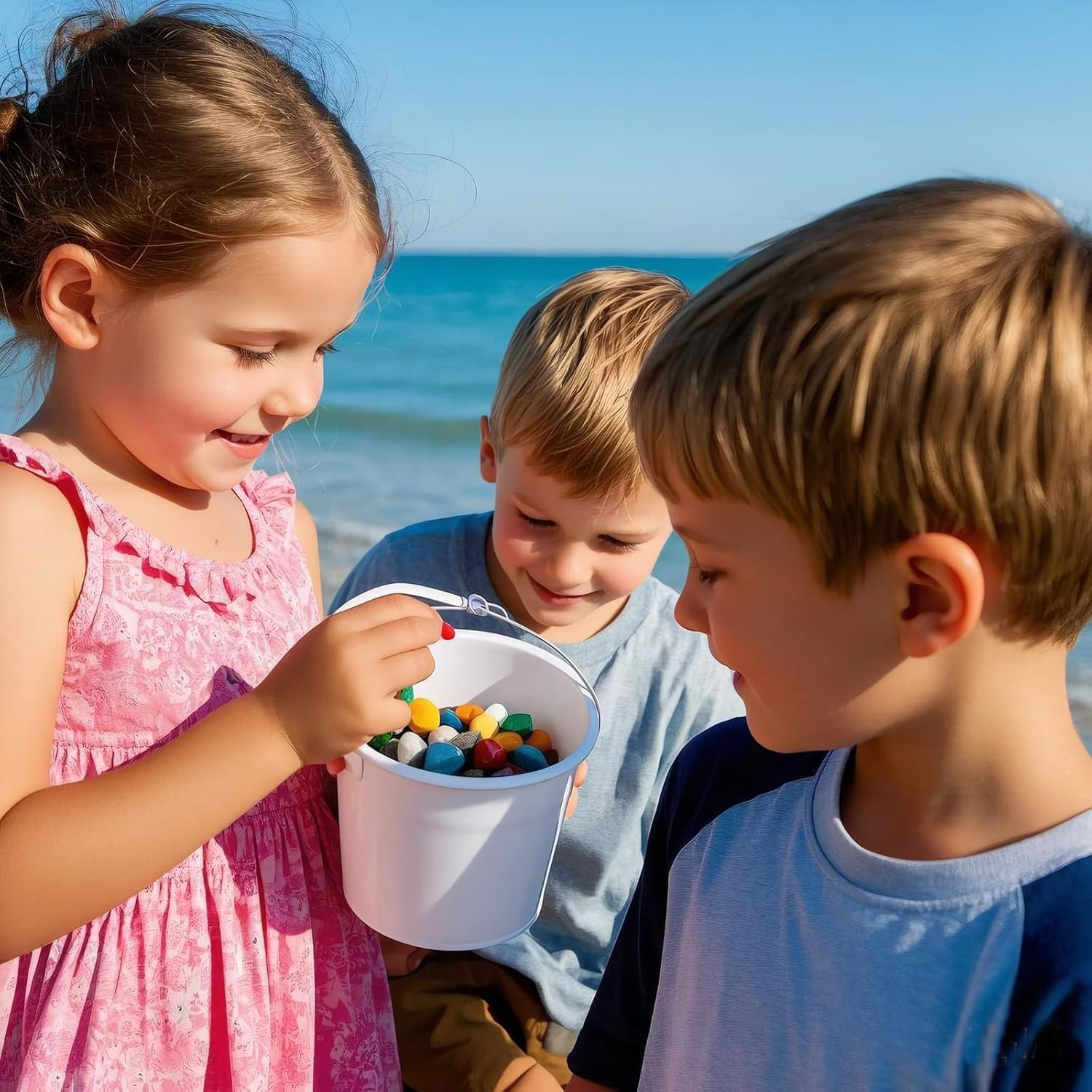 10 LBS Total Weight Rock Tumbler Grit Set, 4 Step Tumbling Media Refill-Coarse/Medium/Pre-Polished/Final Polish, Silicone Carbide Polisher Grit for Any Rock Tumbler, Rock Polisher, Stone Polisher image number 6