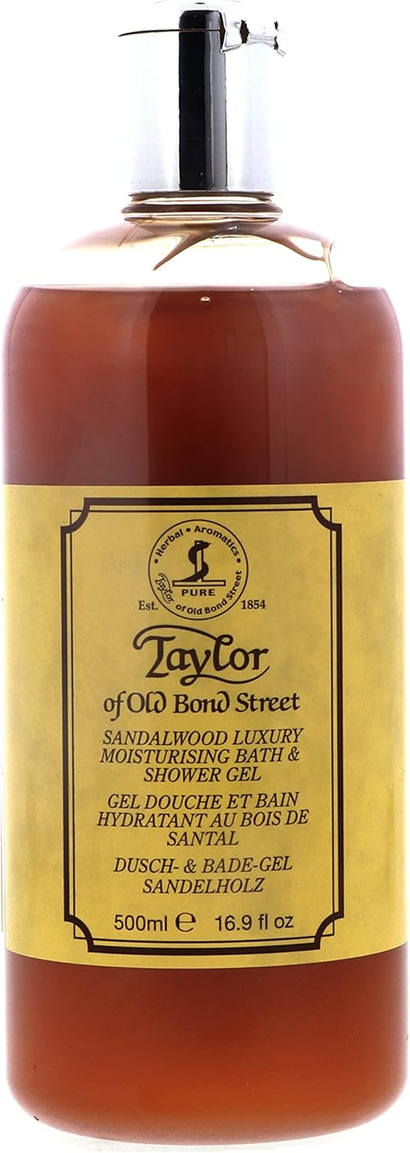 Taylors Sandalwood Bath & Shower Gel 500Ml image number 4