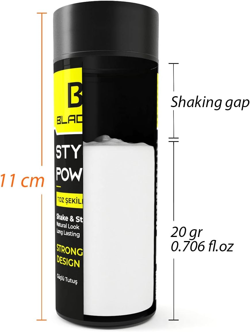 Black Red&reg; Texturising Hair Styling Powder, 20 Gr: Get Invisible Texture and Volume for a Natural, Strong Touch with Our Special Formula image number 3