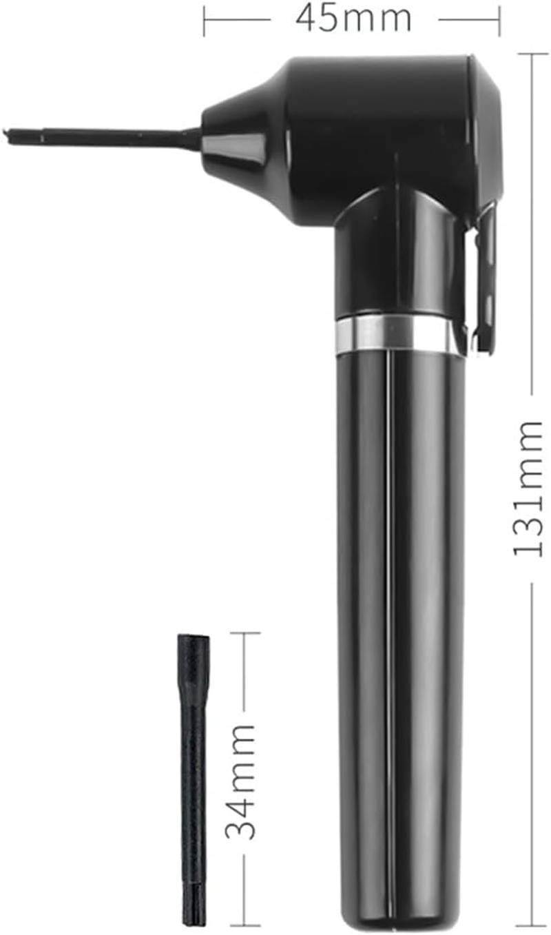 NUZAMAS Tattoo Pigment Mixer with 50Pcs Mixing Sticks Machine Makeup Eyebrow Color Ink Agitator Machine for Microblading Tattoo Supplies (Black)