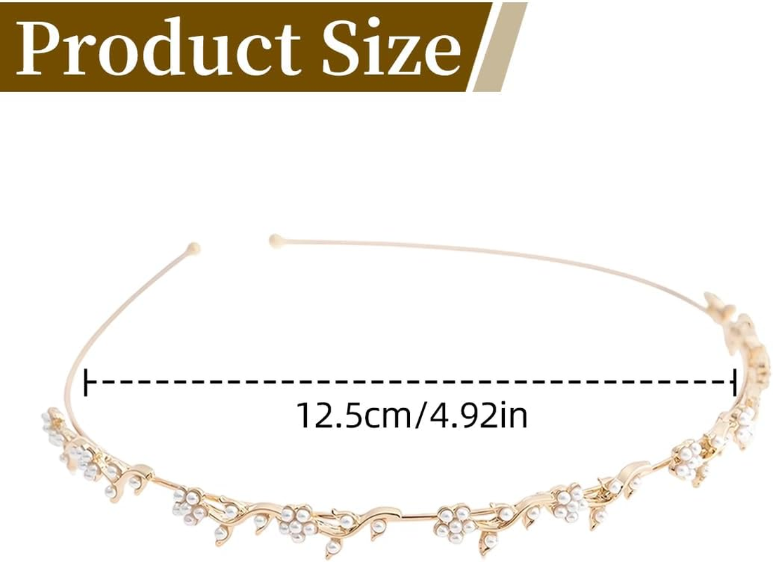 XFSRG Communion Hair Accessories Girls Headband Flower Design Communion Headband for Girls Wedding Hair Accessories image number 2