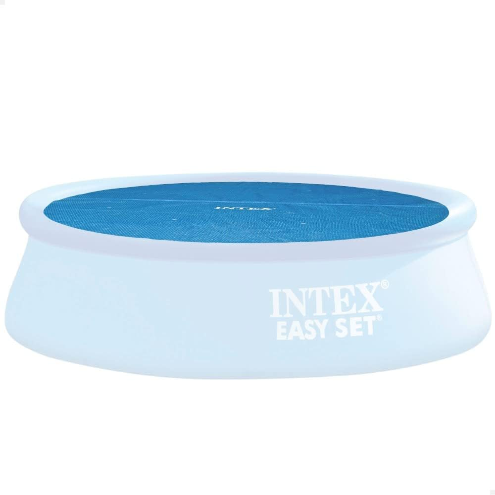 Intex 28012E Solar Pool Cover: for 12Ft round Easy Set and Metal Frame Pools &ndash; Insulates Pool Water &ndash; Reduces Water Evaporation &ndash; Keeps Debris Out &ndash; Reduces Chemical Consumption image number 5