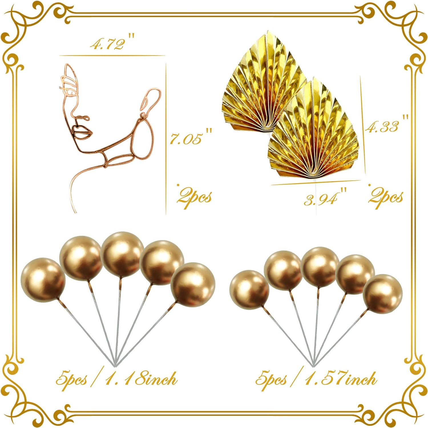 Jevenis Acrylic Minimalist Art Lady Face Cake Topper Boho Cake Topper Vintage Rose Flower Wedding Cake Toppers for Wedding Bridal Shower Birthday Party