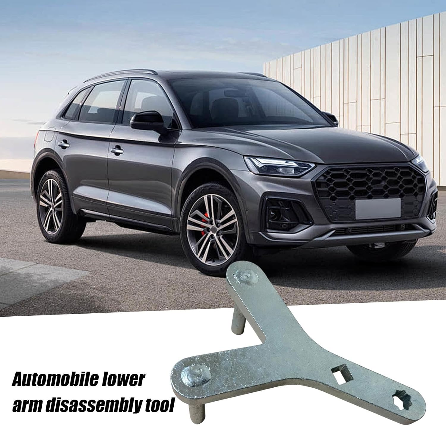Lower Control Arm Prying Tool, Auto Suspension Bushing Bar, Labor-Saving Arm Lever, Sturdy and Efficient 7.09X4.72X2.83 Inches for Trucks and Vehicle Maintenance image number 6
