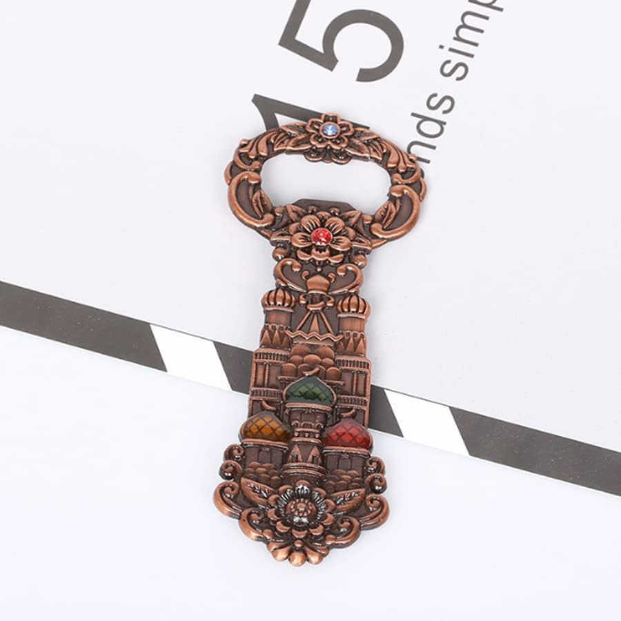 ARFUKA Bottle Opener Beer Bottle Opener Retro Castle Shaped Soda Beverage Beer Bottle Opener Women Men Gift for Wedding Christmas and Birthday image number 2
