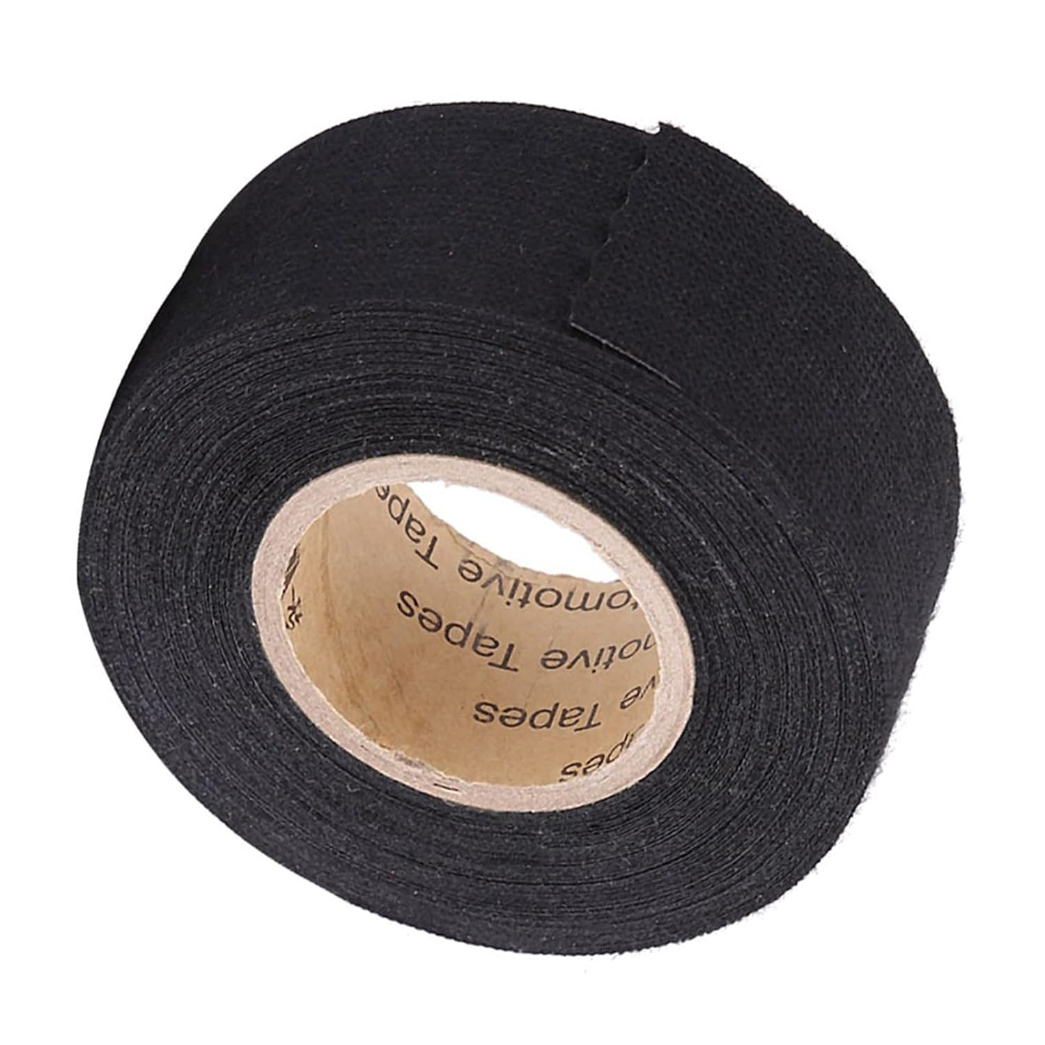 Automotive Wiring Harness Tape High Viscosity Polyester Cloth Adhesive Tape for Car Dashboard and Engine Compartment Noise Reduction (32Mm*15M) image number 5