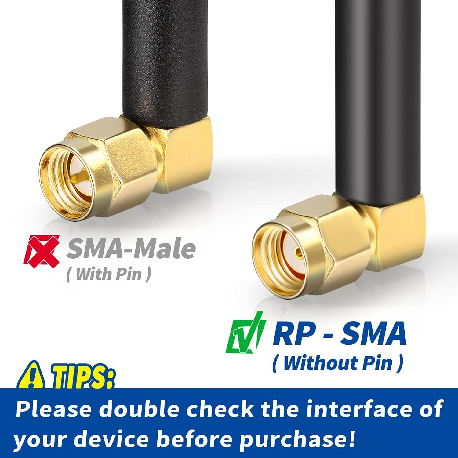 Bingfu Mini Dual Band Wifi 2.4Ghz 5Ghz MIMO RP-SMA Male Right Angle Antenna (2-Pack) for FPV, Bluetooth, USB Adapter, Computer, Pcie Card, Router, Wireless Backup Camera image number 4