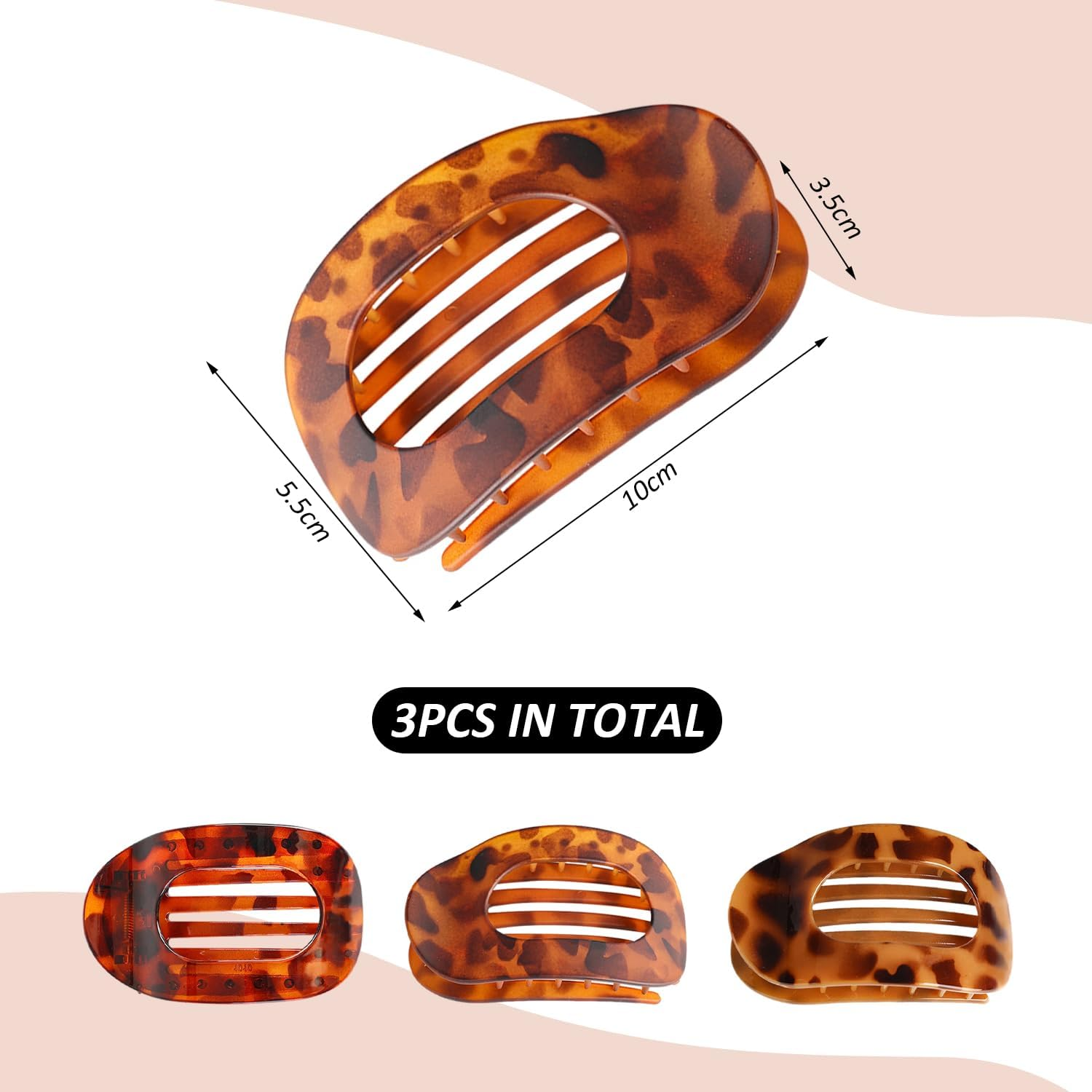 3 Pieces for Hair Pins for Women, Non-Non-Slip Hairpins, Retro Classic Hair Accessories, Hairstyle Accessories, Hair Fix Tools. image number 2