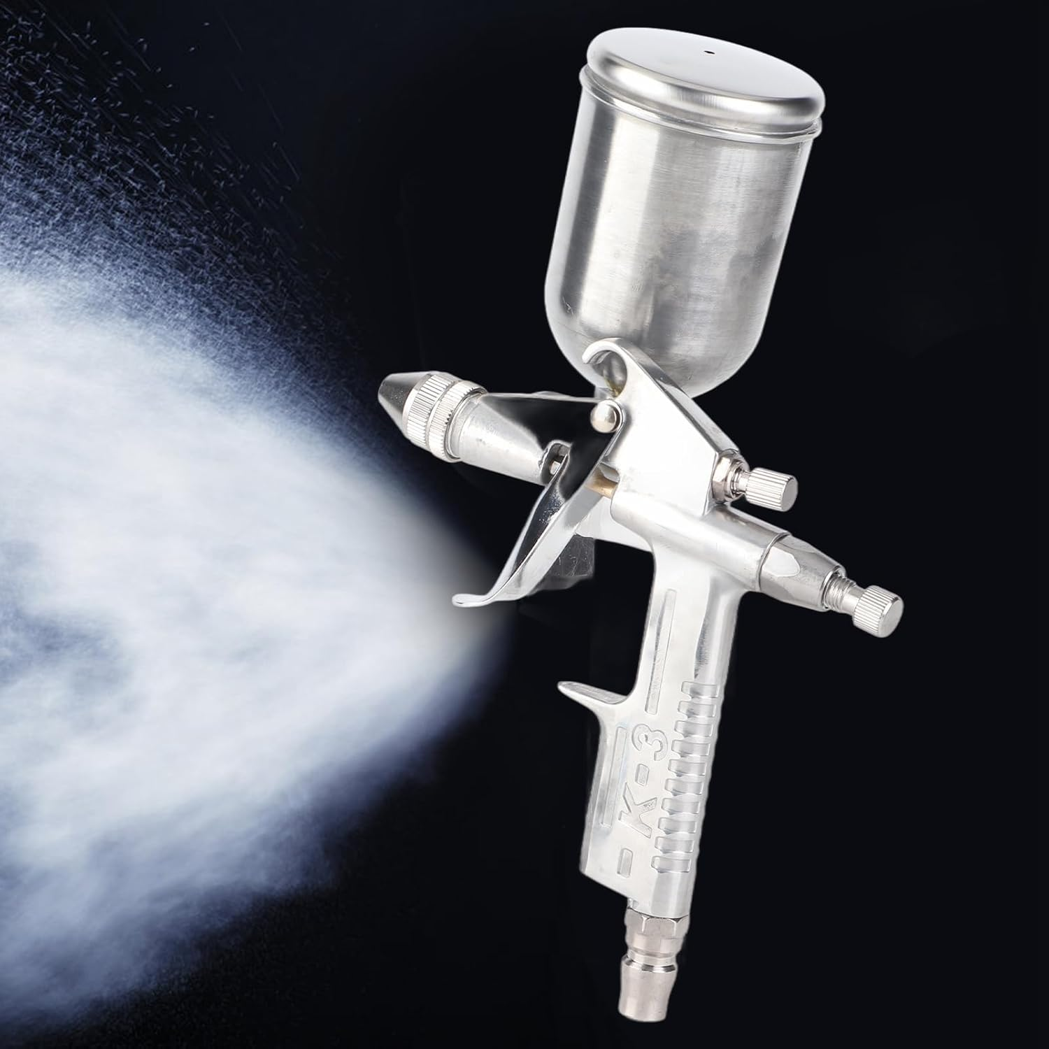 125 Ml Spray Gun, 40 PSL Mini Pneumatic Spray Gun with 0.5 Mm Nozzle for Car Spray Paint, Wood Spray Paint, image number 1