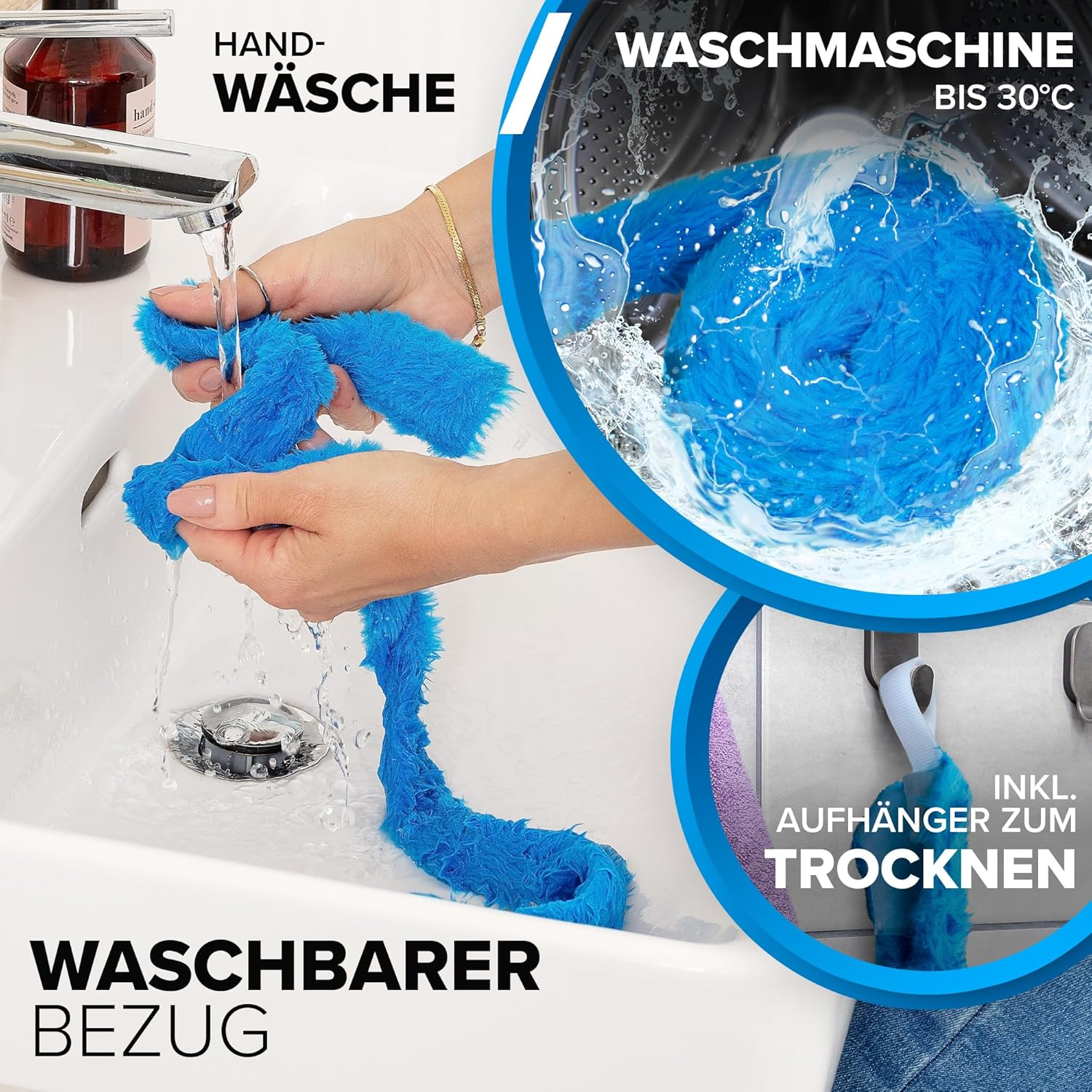 PEARWAY Set of 2 Radiator Brushes, Higher Heating Output & More Cleanliness, Includes Bleed Key, Heating Brush, Improves Room Climate, Radiator Cleaning Brush, Heating Cleaning Brush