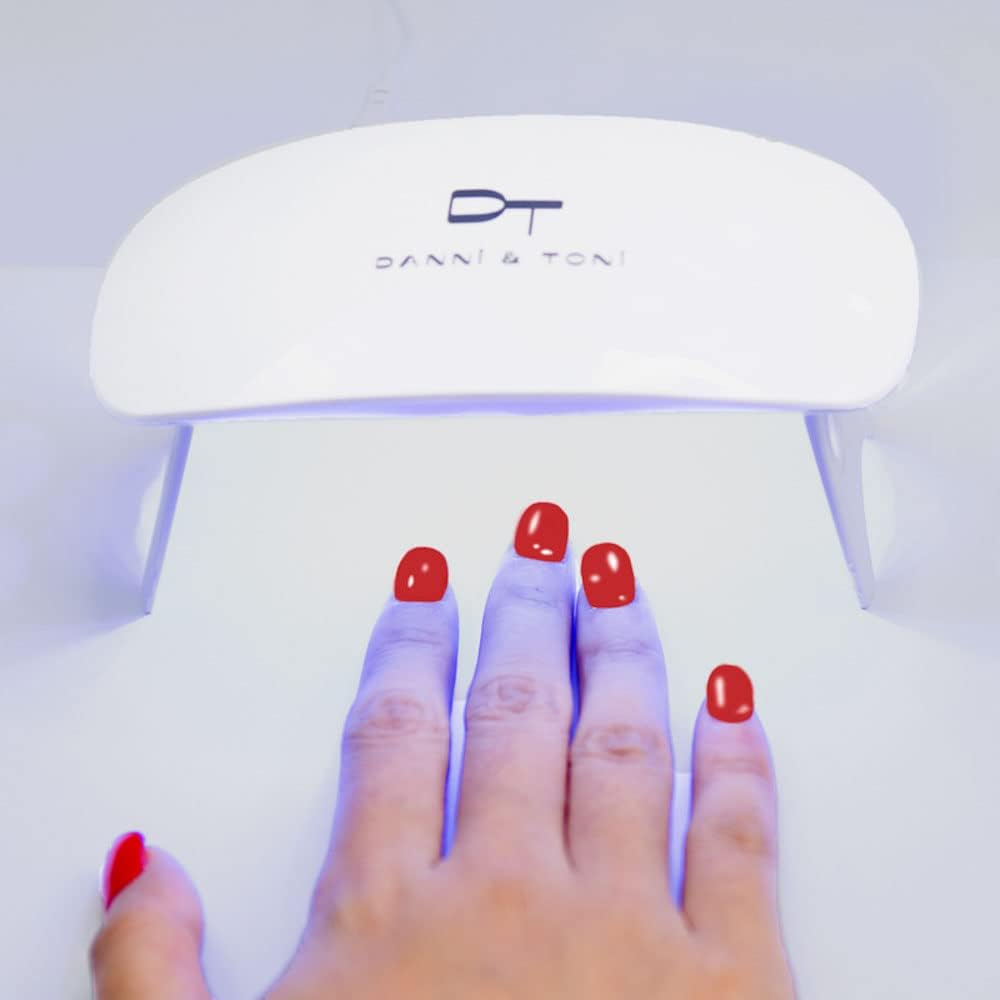 DANNI & TONI UV LED Nail Lamp 6 W Mini Nail Dryer for Gel Nail Polish image number 3