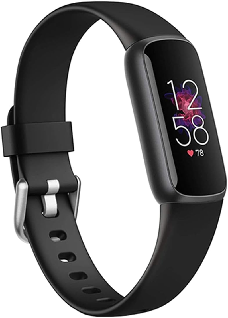 STEXX Silicone Replacement Watch Bands for Fitbit Luxe Smartwatch Wristband Elegant and Durable Elastomer Silicon Strap for Fitbit Luxe Smartwatch Adjustable Comfortable Stylish