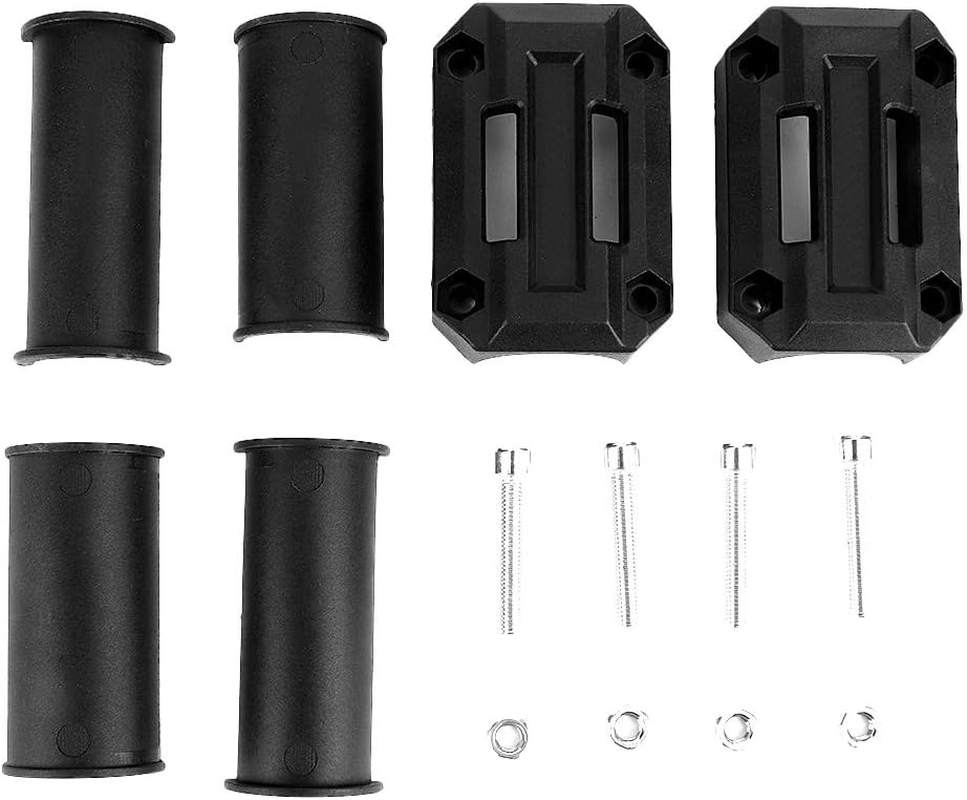 2 Pair Motorcycle Bumper Guard Blocks, Universal Decorative Guard Blocks with Reversed Protection Fit for R1200GS R1150GS image number 1