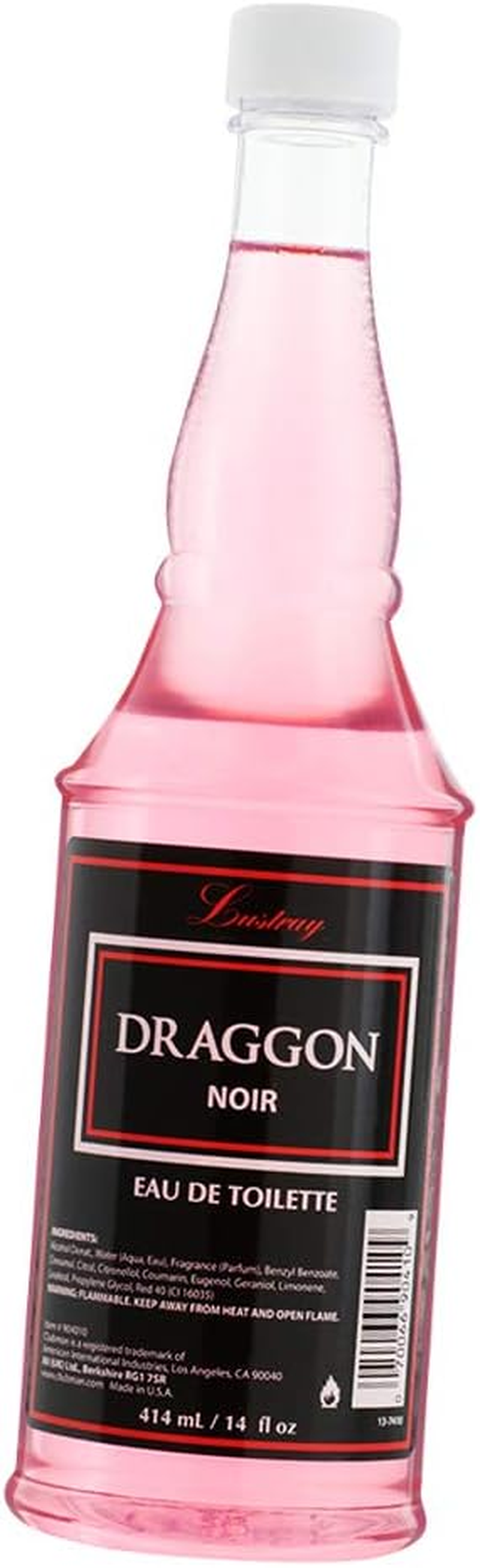 Clubman Lustray Draggon Noir Eau De Toilette, Post Shave Lotion, Soothes Skin after Shaving, 14 Fl Oz