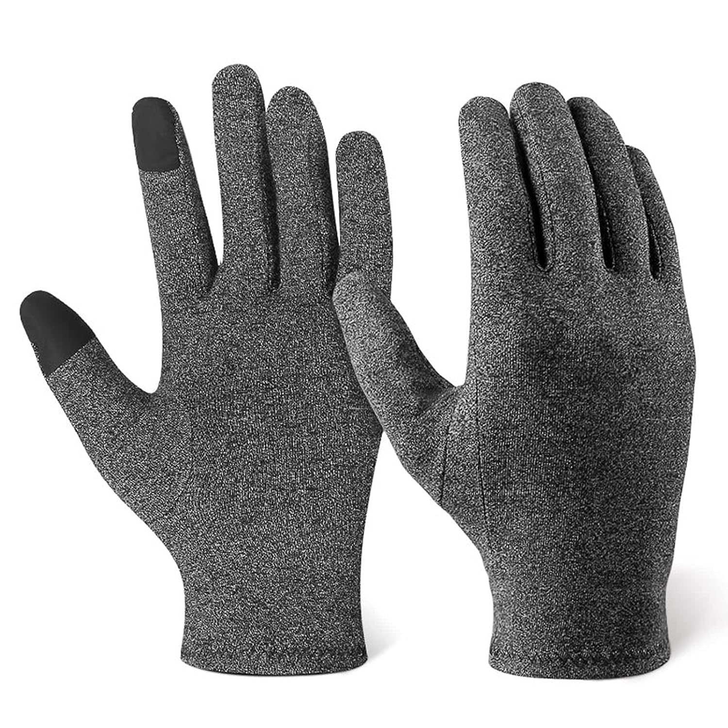 Full Compression Gloves Touch Screen Full Finger Glove Rheumatoid Arthritis Hand Support for Women Men Relief for Joint Wrist Thumb Pain S image number 1