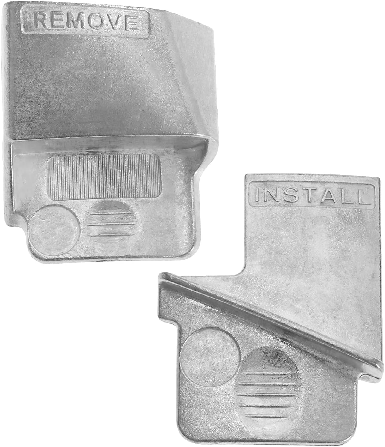 Emsea 2PCS Stretch Belt Remover Installer Tool Set Metal Stretch Belt Mate Kit Ribbed Drive Belt Removal/Installation Aid Tool for Belts on Trucks Cars image number 1