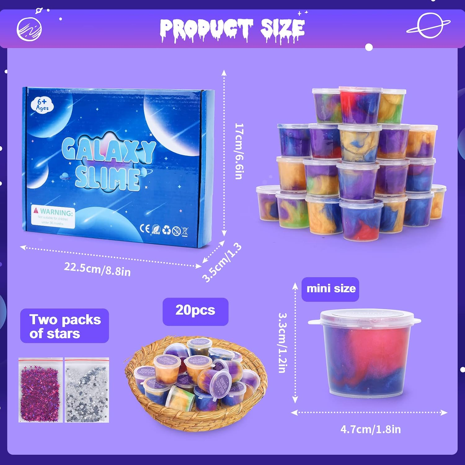 Boys Toys Age 6-8-10: Slime Toys for 5 6 7 8 Year Old Girls Kids Crafts Kits Gifts for 9 8 7 6 Year Old Girls Birthday Presents for Kids Party Favours Slime Kit Anxiety Relief for Adults