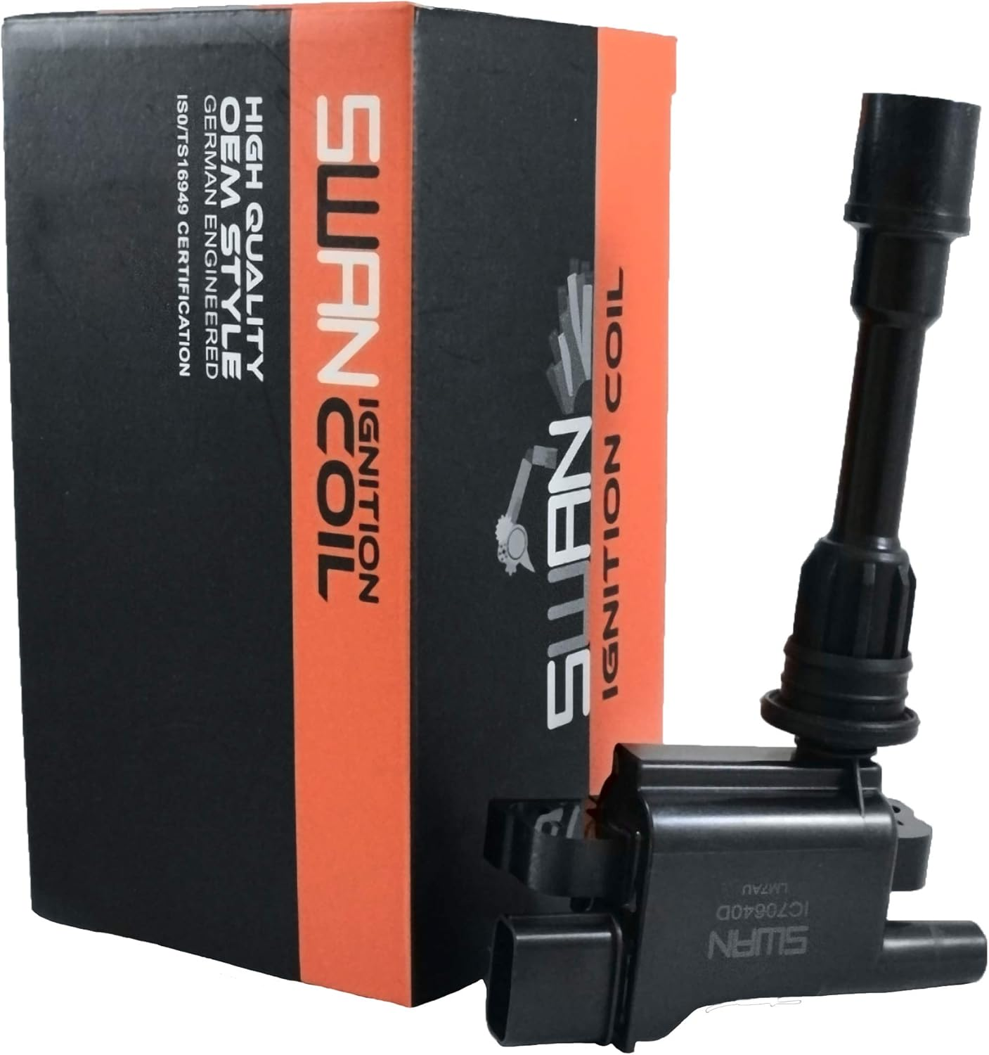 Pack of 2 - SWAN Ignition Coil for Ford Laser 2001-2002 (1.8L) & Mazda 323 (1.8L), MX-5 (1.8/1.8 Turbo), Premacy (1.8L/2.0L) image number 2