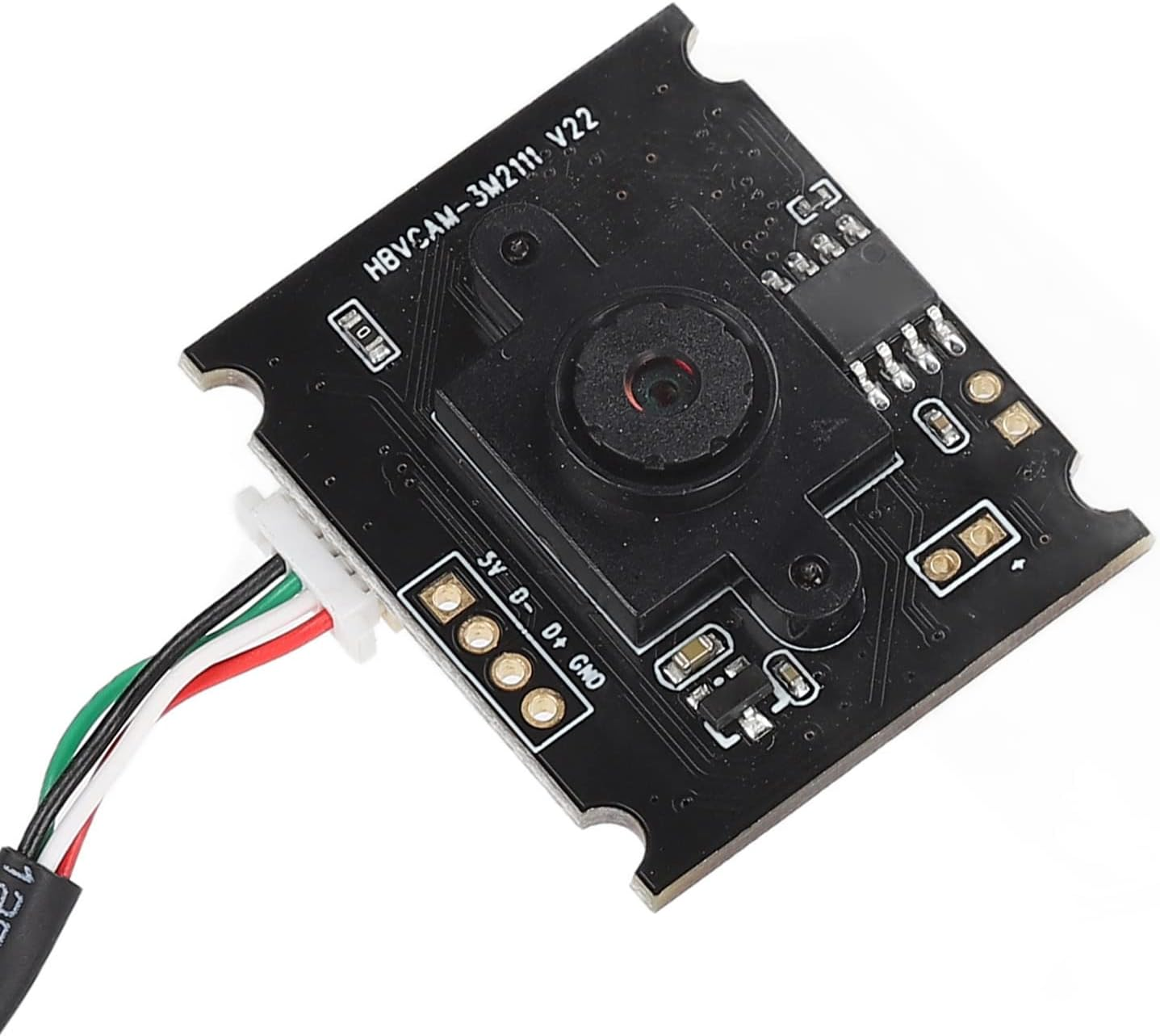 USB2.0 Webcam Board, Manual 3 MP Camera Module Clear Image OV3660 Photosensitive Chip for QR Codes Gates for Face Recognition