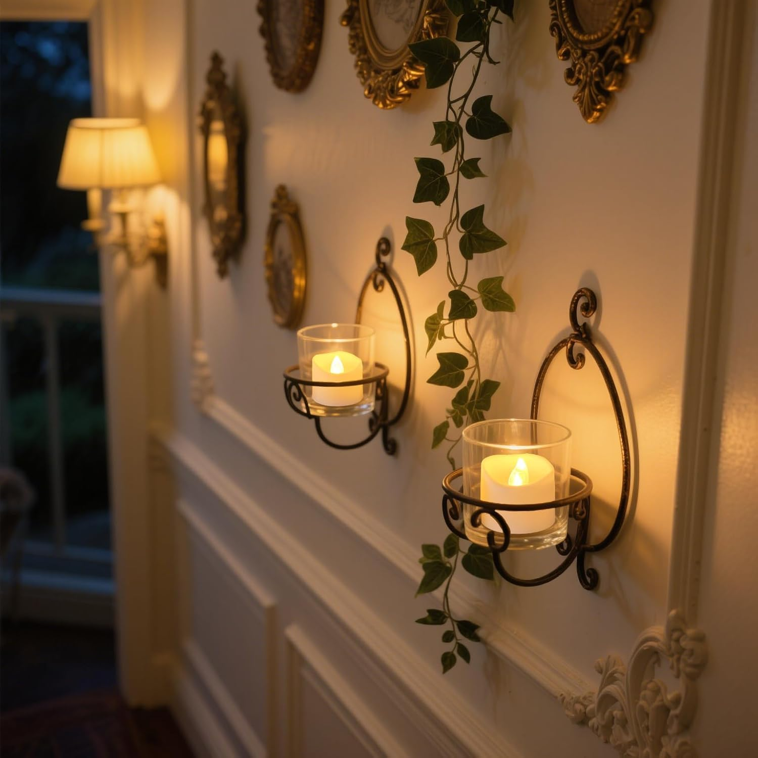 24Pc Flameless Candles Battery Operated, 200+ Hours Flickering Fake Candles Electric LED Candles for Home Decor Electric Candle Tea Lights Table Decorations, Wedding, Aniversary, Halloween, Christmas