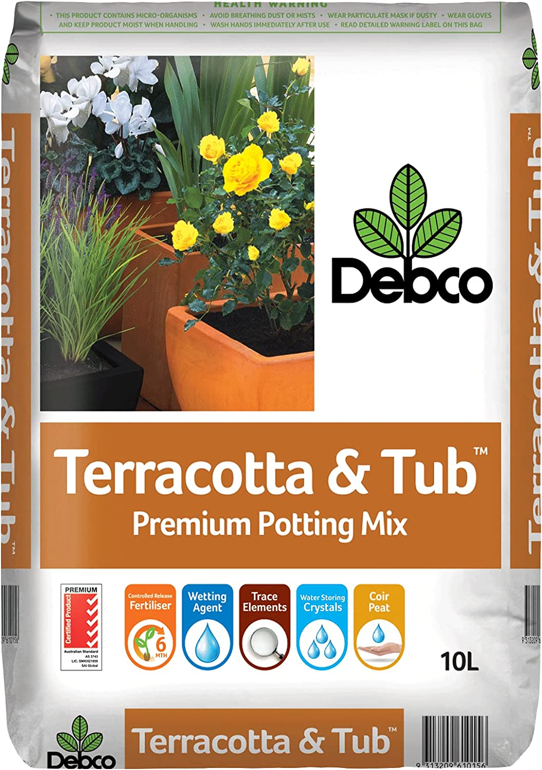 Debco Citrus Premium Potting and Planting Mix 25 Litre image number 1