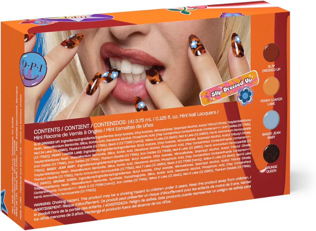 OPI Fall 2025 Nail Lacquer 4Pc Mini Pack 4X3.75Ml image number 6