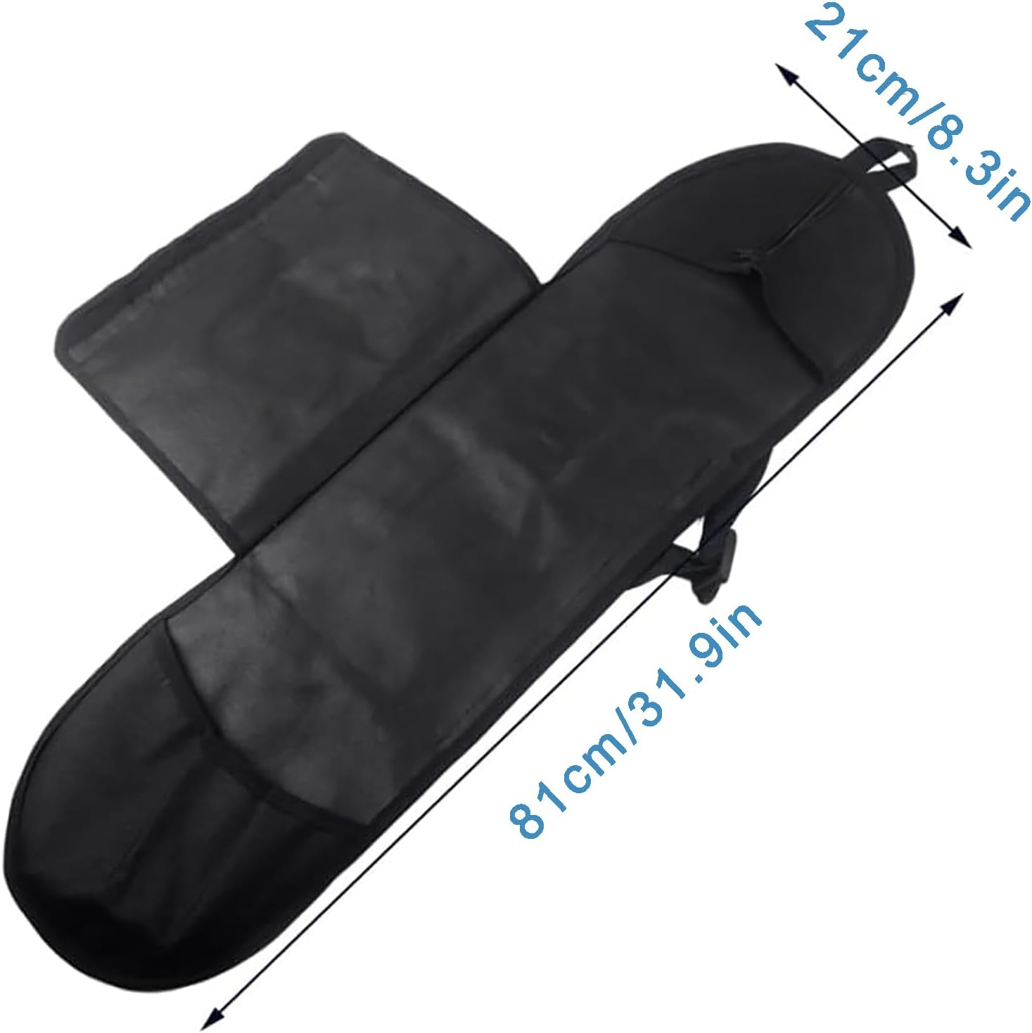 Skateboarding Backpack, Portable Funnel Padding Kit Artificial Belt Shoulder Bag Skateboard Belt Portable Funnel Protective Frame Skateboard Padding Kit image number 5