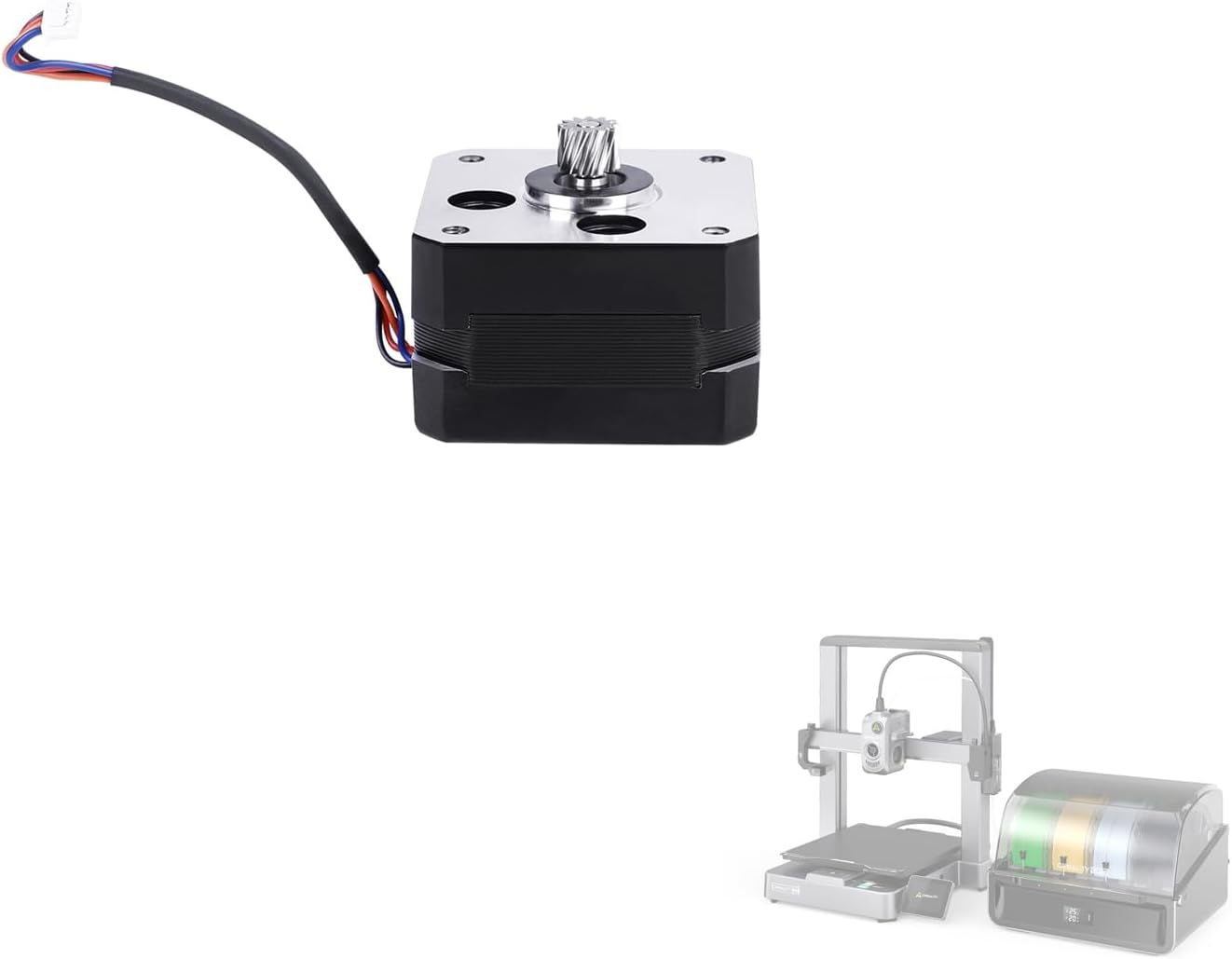 Creality Hi Double Sided Black Textured PEI Build Plate (280 * 265Mm), without Magnetic Flexible Steel Plate, Strong Adhesion, Excellent Flatness, 3D Printer Platform for Creality Hi - Cfs Feed  Return Kit image number 5