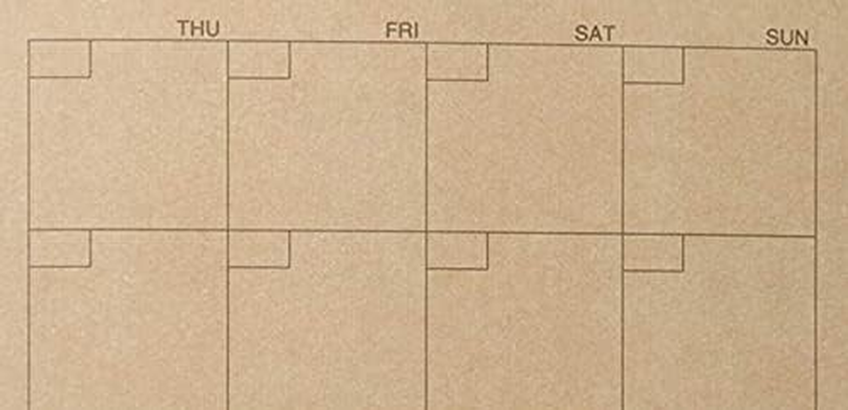 MUJI Planner Monthly Planner A5 Size image number 1