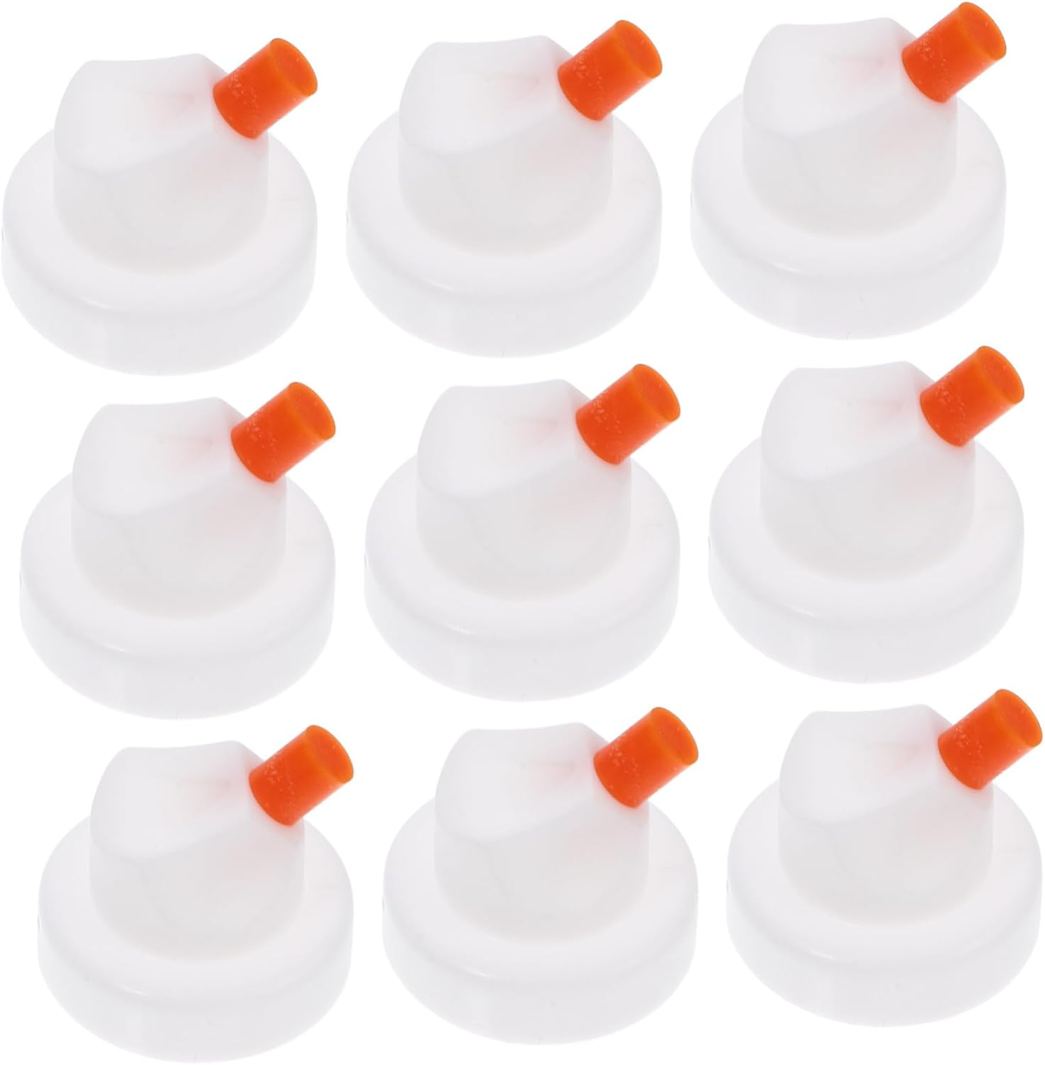 BELLIFFY 10Pcs Plastic Spray Nozzles for Bottles Replacement Mist Spray Bottle Nozzles Easy Install Heavy Duty Head for Art Supplies Cleaning Gardening image number 6
