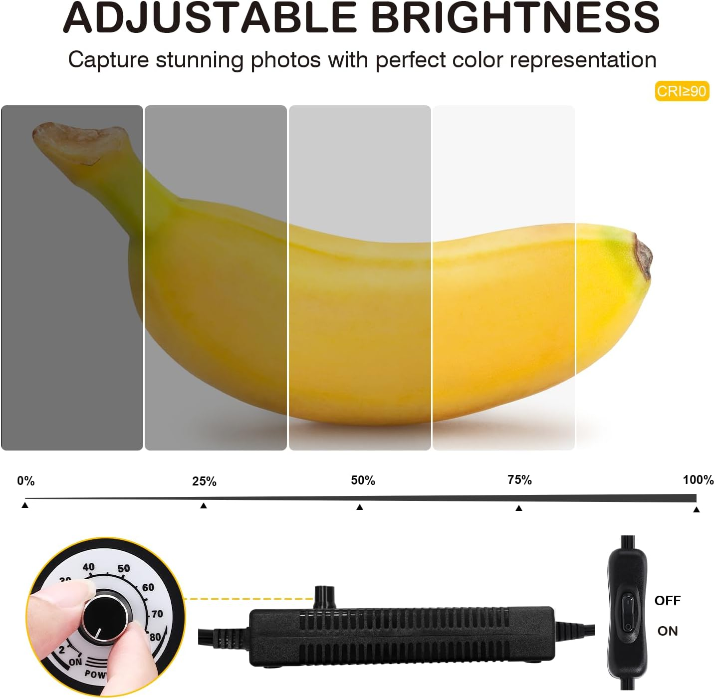 Photo Studio Light Box for Photography: RUIKCA 32"X32"/80X80 Cm Large Lightbox for Product with 3 Stepless Dimming Light Panel 210 LED, Photo Shooting Tent with 5 Color Backdrops image number 3