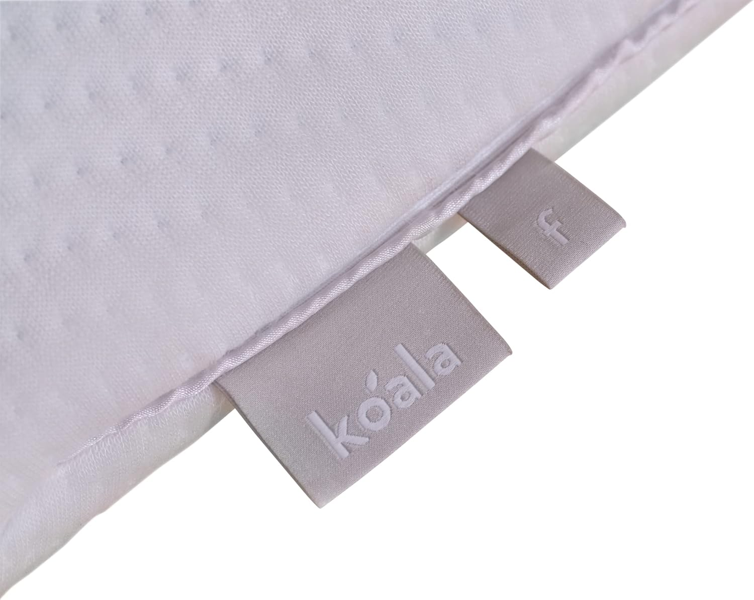 The Koala Pillow Certipur-Us Memory Foam, Flippable Medium-Firm to Firm Neck Support for Side and Back Sleepers with Washable Pillowcase image number 6