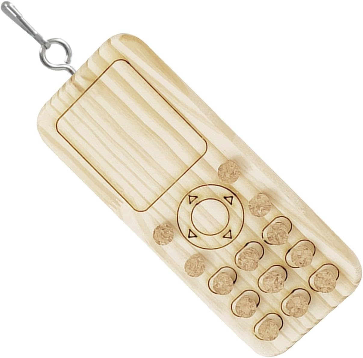 Parrot Chewing Cork - Wooden Biting Training Bird Toy - Cork Treasure Hunt Games for Hiding Treat, Parrot Toy for Small and Medium Bird Intelligence and Emotions