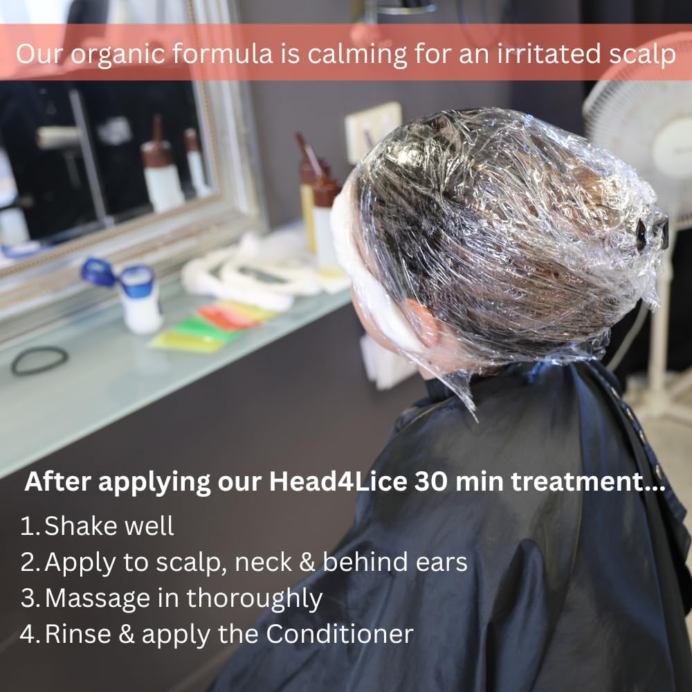 Lice Doctors Organic Lice Shampoo &ndash; Post-Treatment Scalp Cleanser | Sulphate-Free & Gentle | Soothes Itchy Scalp | Australian Made | 250Ml image number 2