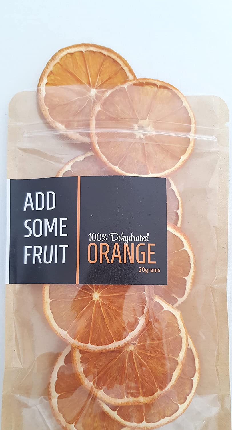 ADD SOME FRUIT - 100% DEHYDRATED ORANGE - 20G Pouch image number 6