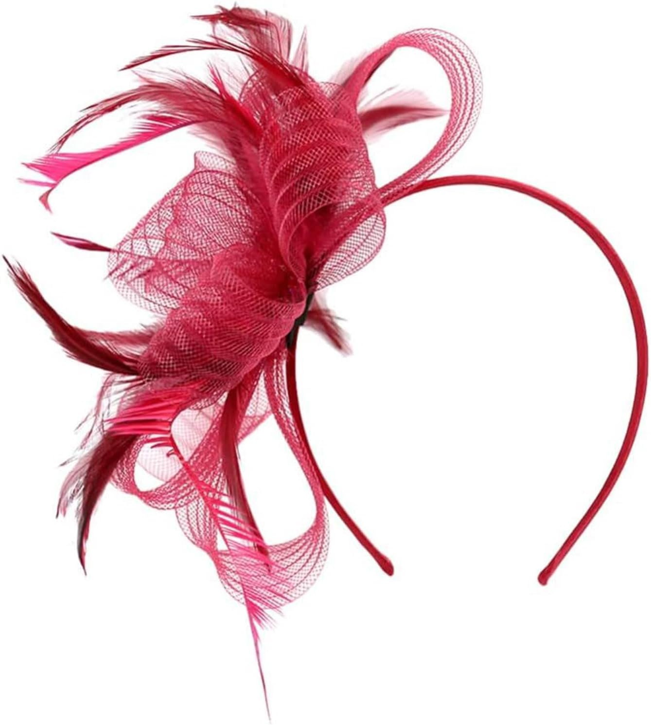 Hat Headband | Fascinator Headwear,Small Hat Mesh Headpieces Hair Accessories for Daily Use Girls Women Outdoor Festival Costume Gathering Social Events Weddings Home