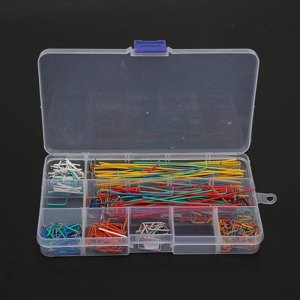 Breadboard Wire, 560Pcs Jumper Wire Portable for Breadboard Projects Easy to Connect Industry with a Plastic Box, Solderless Breadboard Jumper Cable Wires and Breadboard Hook up Wire Kits image number 5