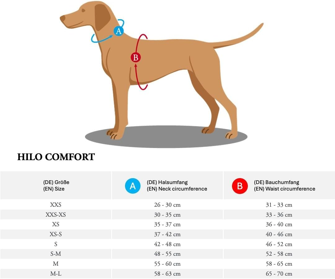 HUNTER Hilo Comfort Harness for Small Dogs, with Mesh Material and Reflective Elements,Brown,Xxs-Xs image number 2