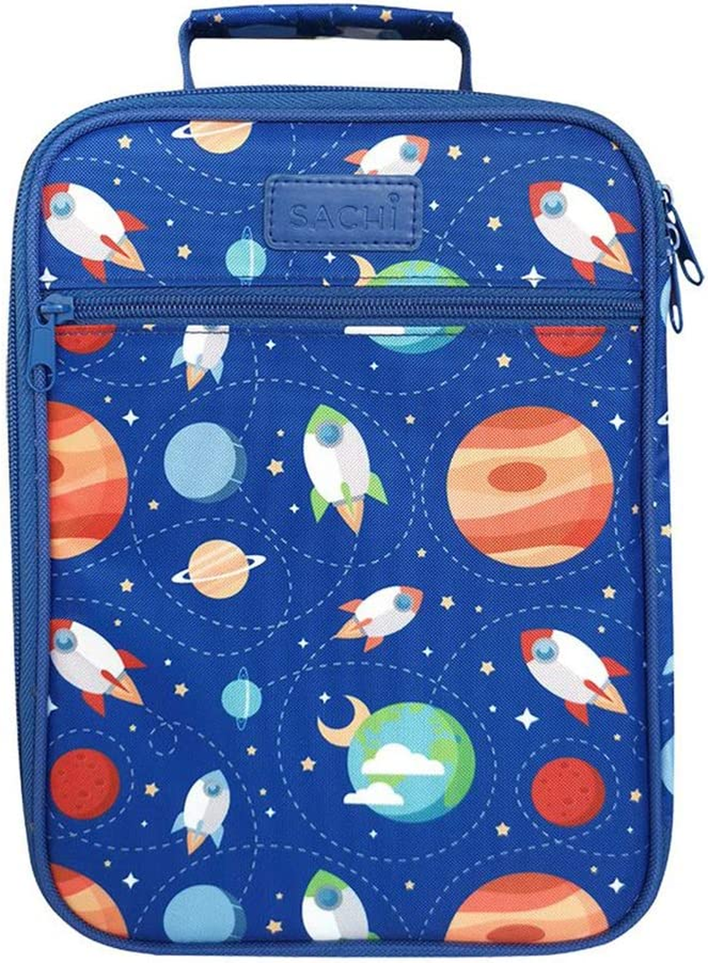 Sachi 'Style 225' Insulated Junior Lunch Tote - Outer Space image number 5